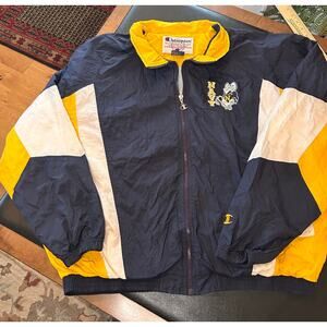 Vintage Champion Navy Midshipmen Windbreaker Jacket